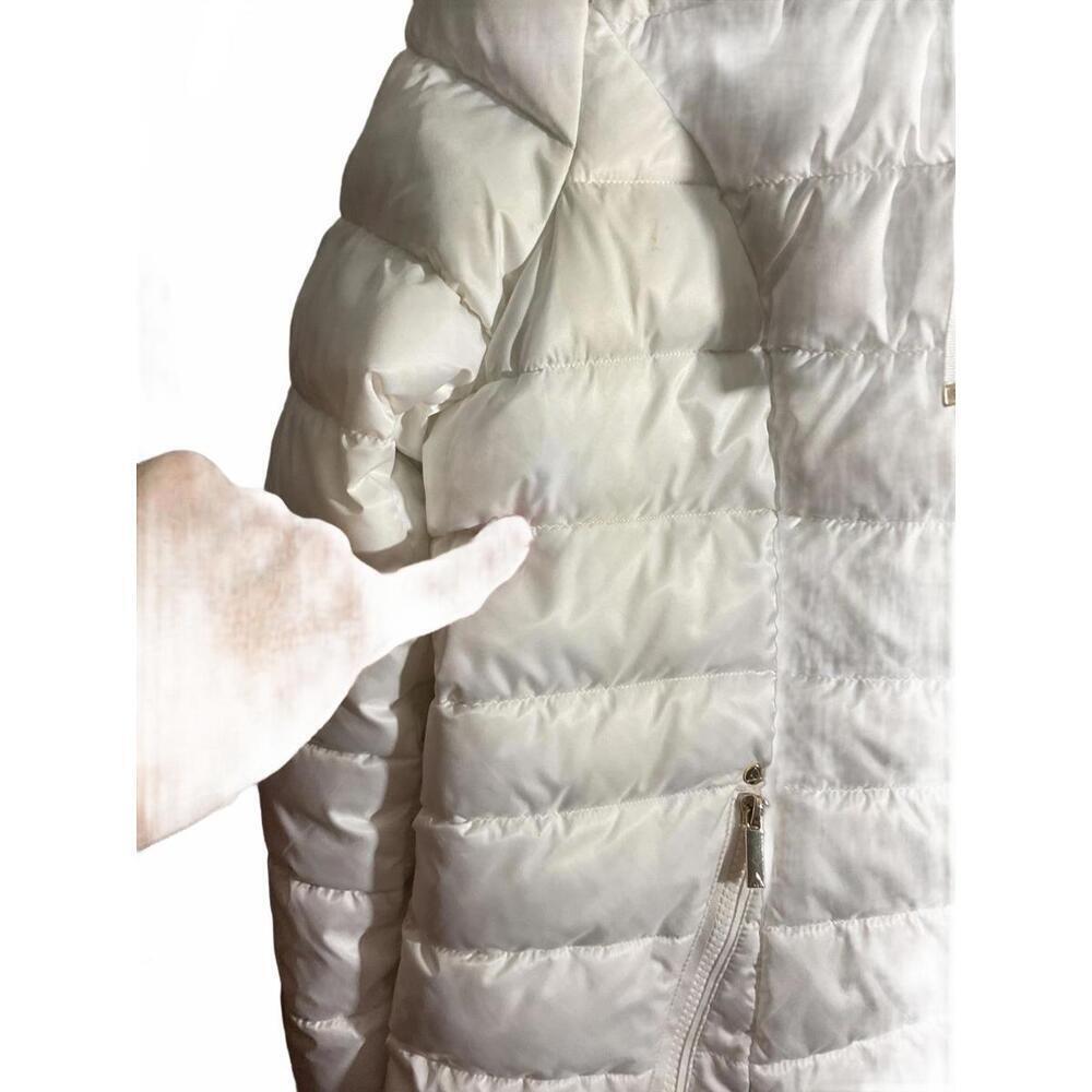 Liz Claiborne White Women's Puffer Coat with Hood XL - Picture 5 of 15